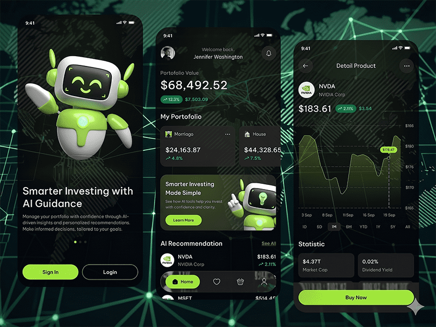 Captura de app móvil de logística desarrollada por PuntoDev