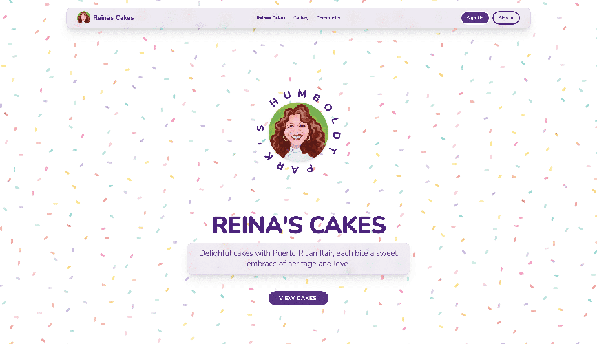 Reynas Cakes — Tienda de postres